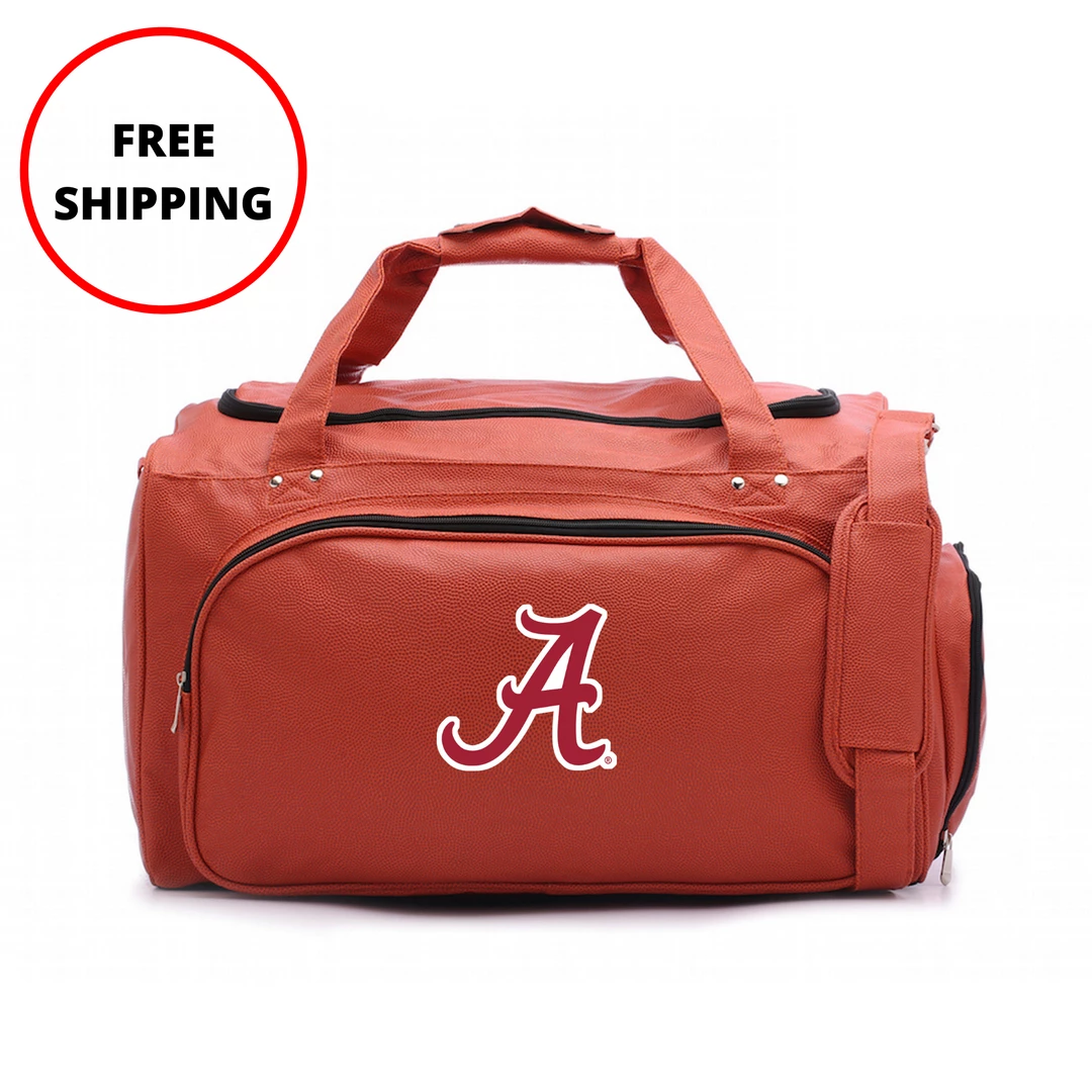 Zumer Sport BAGS Alabama Crimson Tide Basketball Duffel Bag 1 Zumer Sport BAGS Alabama Crimson Tide Basketball Duffel Bag