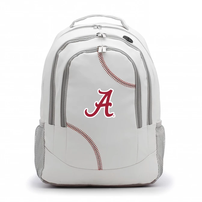 Zumer Sport BAGS Alabama Crimson Tide Baseball Backpack 1 Zumer Sport BAGS Alabama Crimson Tide Baseball Backpack