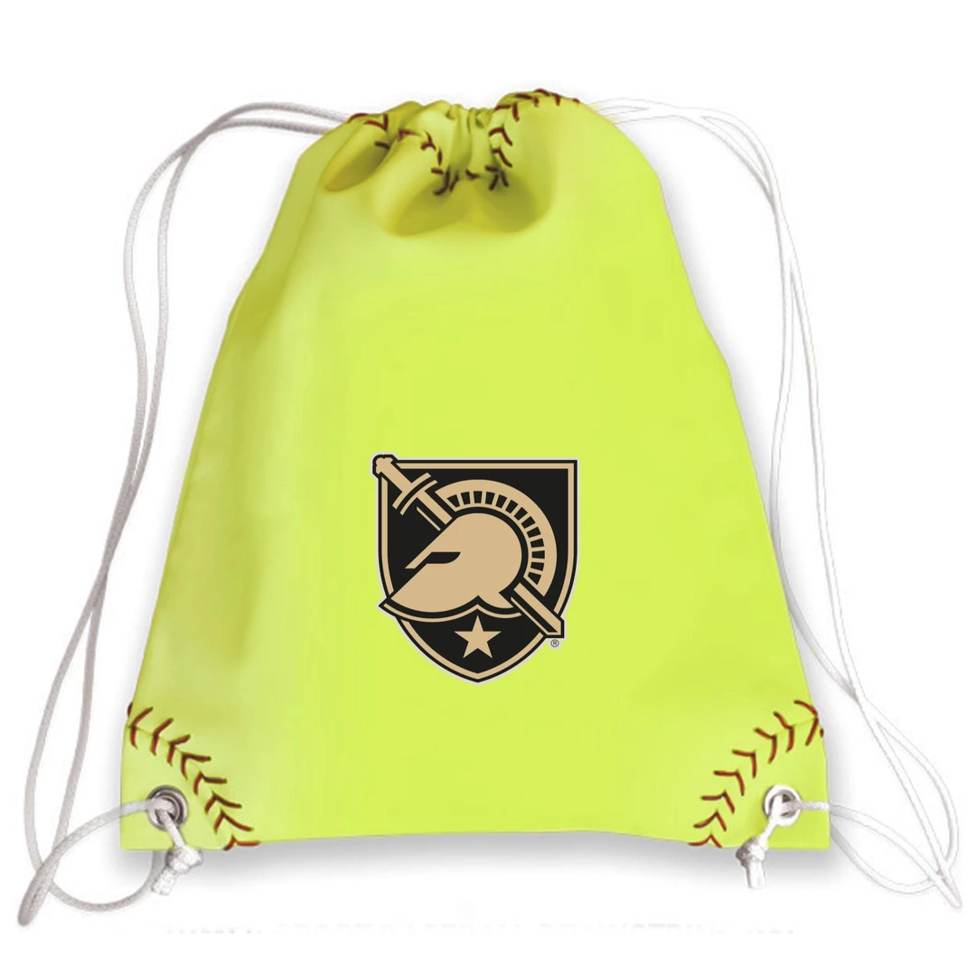 Zumer Sport Army Black Knights Softball Drawstring Bag 1 Zumer Sport Army Black Knights Softball Drawstring Bag