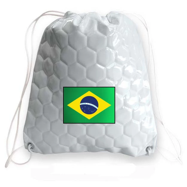 Zumer Sport Brazil Soccer Drawstring Bag 1 Zumer Sport Brazil Soccer Drawstring Bag