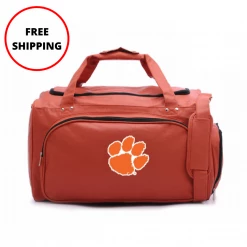 Zumer Sport Clemson Tigers Basketball Duffel Bag BAGS