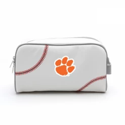 Zumer Sport Toiletry Bags Clemson Tigers Baseball Toiletry Bag