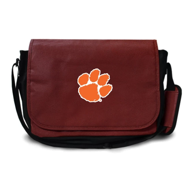 Zumer Sport Clemson Tigers Football Messenger Bag BAGS 1 Zumer Sport Clemson Tigers Football Messenger Bag BAGS