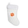 Zumer Sport Clemson Tigers 18" Soccer Christmas Stocking HOME & OFFICE