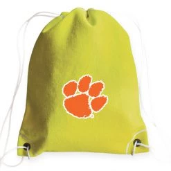 Zumer Sport Clemson Tigers Tennis Drawstring Bag