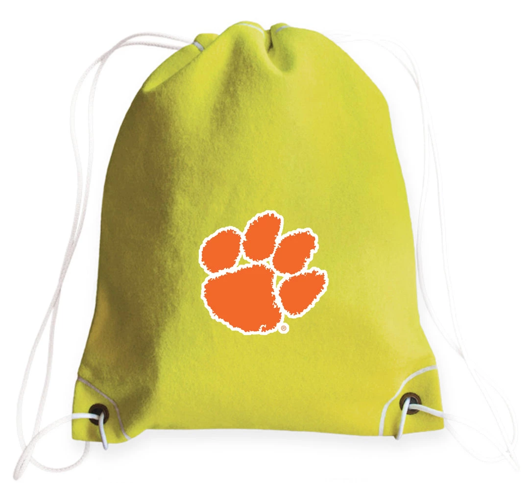 Zumer Sport Clemson Tigers Tennis Drawstring Bag 1 Zumer Sport Clemson Tigers Tennis Drawstring Bag
