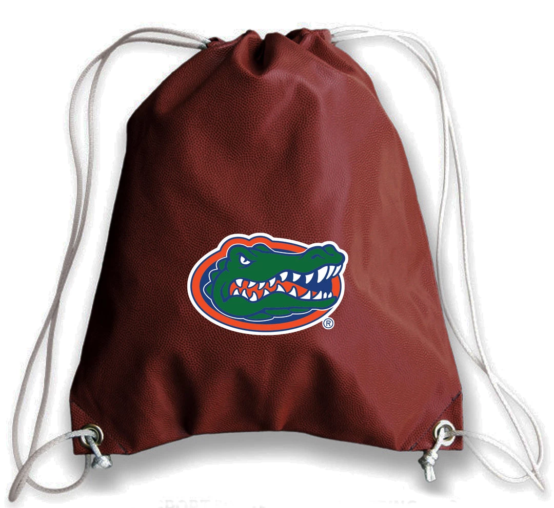 Zumer Sport Florida Gators Football Drawstring Bag 1 Zumer Sport Florida Gators Football Drawstring Bag