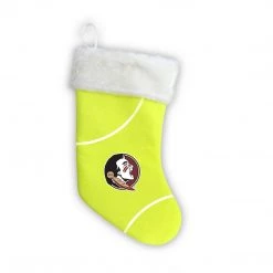 Zumer Sport Florida State Seminoles 18" Tennis Christmas Stocking HOME & OFFICE