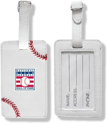 Zumer Sport Hall Of Fame Baseball Luggage Tag 1 Zumer Sport Hall Of Fame Baseball Luggage Tag