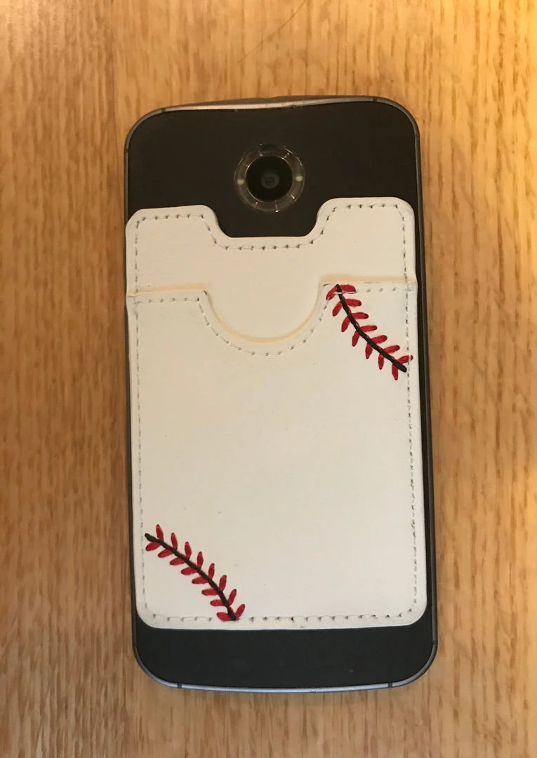 Zumer Sport Baseball Stick-On Cellphone Wallet Stick-On Cellphone Wallets 4 Zumer Sport Baseball Stick-On Cellphone Wallet Stick-On Cellphone Wallets