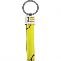 Zumer Sport Softball Keychain