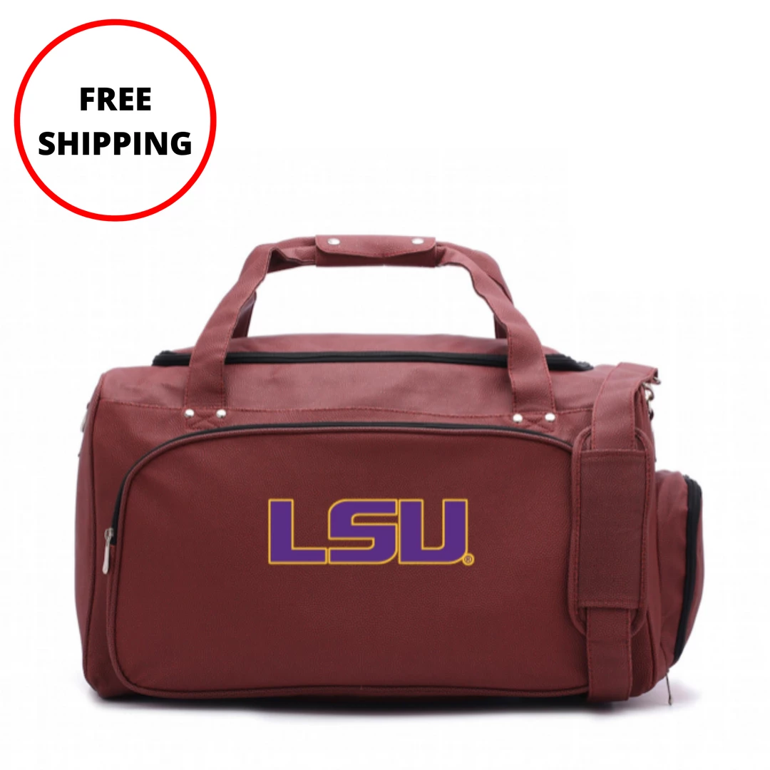 Zumer Sport LSU Tigers Football Duffel Bag BAGS 1 Zumer Sport LSU Tigers Football Duffel Bag BAGS