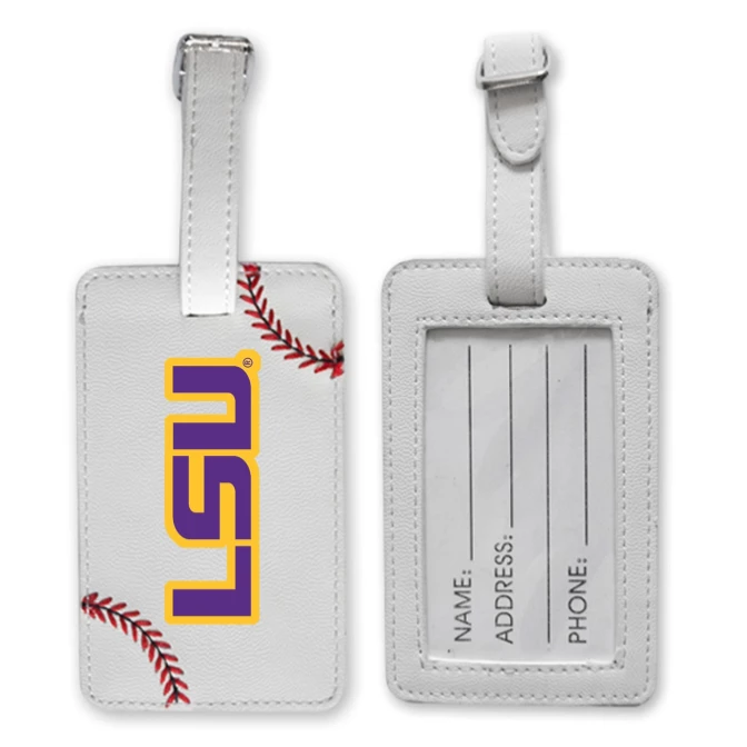 Zumer Sport LSU Tigers Baseball Luggage Tag Luggage Tags 1 Zumer Sport LSU Tigers Baseball Luggage Tag Luggage Tags