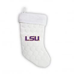 Zumer Sport LSU Tigers 18" Soccer Christmas Stocking HOME & OFFICE