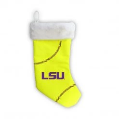 Zumer Sport LSU Tigers 18" Softball Christmas Stocking HOME & OFFICE