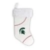 Zumer Sport HOME & OFFICE Michigan State Spartans 18" Baseball Christmas Stocking
