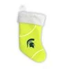 Zumer Sport HOME & OFFICE Michigan State Spartans 18" Tennis Christmas Stocking
