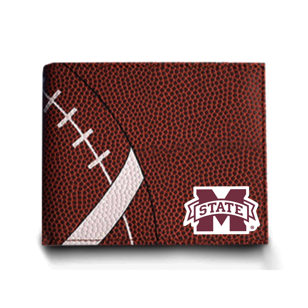Zumer Sport Mississippi State Bulldogs Football Men's Wallet 1 Zumer Sport Mississippi State Bulldogs Football Men's Wallet
