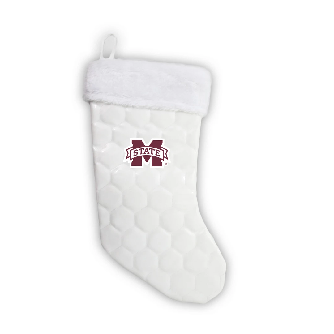 Zumer Sport Mississippi State Bulldogs 18" Soccer Christmas Stocking 1 Zumer Sport Mississippi State Bulldogs 18" Soccer Christmas Stocking