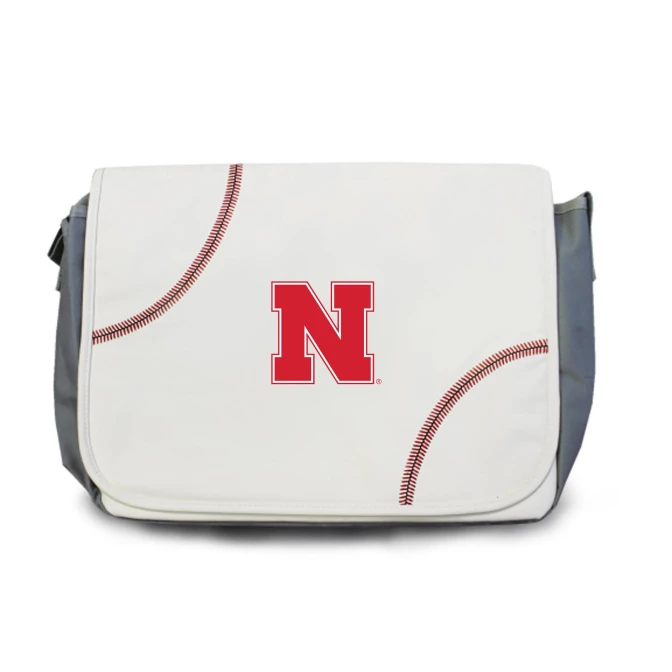 Zumer Sport BAGS Nebraska Cornhuskers Baseball Messenger Bag 1 Zumer Sport BAGS Nebraska Cornhuskers Baseball Messenger Bag