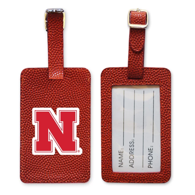 Zumer Sport Nebraska Cornhuskers Basketball Luggage Tag