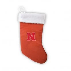 Zumer Sport Nebraska Cornhuskers 18" Basketball Christmas Stocking HOME & OFFICE