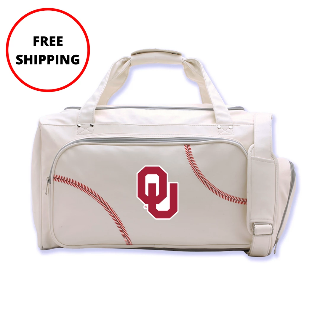 Zumer Sport Oklahoma Sooners Baseball Duffel Bag 1 Zumer Sport Oklahoma Sooners Baseball Duffel Bag