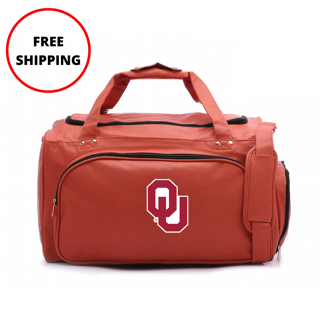 Zumer Sport Oklahoma Sooners Basketball Duffel Bag 1 Zumer Sport Oklahoma Sooners Basketball Duffel Bag