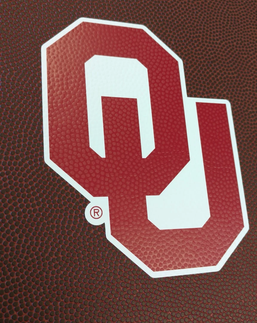 Zumer Sport Oklahoma Sooners Football Luggage Tag 2 Zumer Sport Oklahoma Sooners Football Luggage Tag