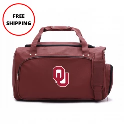 Zumer Sport Oklahoma Sooners Football Duffel Bag BAGS