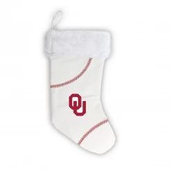 Zumer Sport HOME & OFFICE Oklahoma Sooners 18" Baseball Christmas Stocking