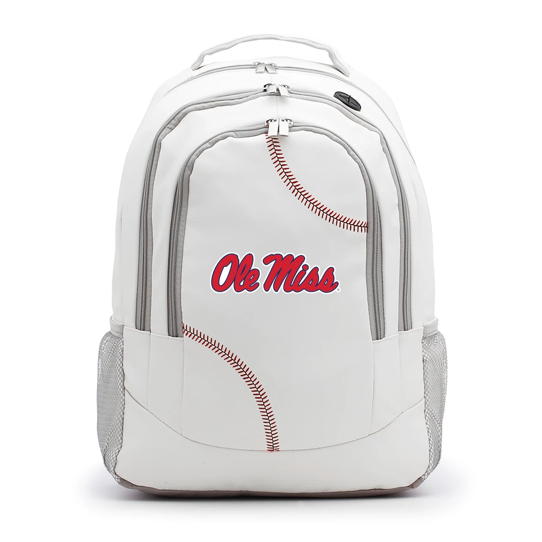 Zumer Sport BAGS Ole Miss Rebels Baseball Backpack 1 Zumer Sport BAGS Ole Miss Rebels Baseball Backpack