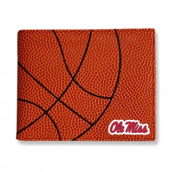 Zumer Sport Men's Wallets Ole Miss Rebels Basketball Men's Wallet