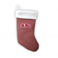 Zumer Sport HOME & OFFICE Ole Miss Rebels 18" Football Christmas Stocking