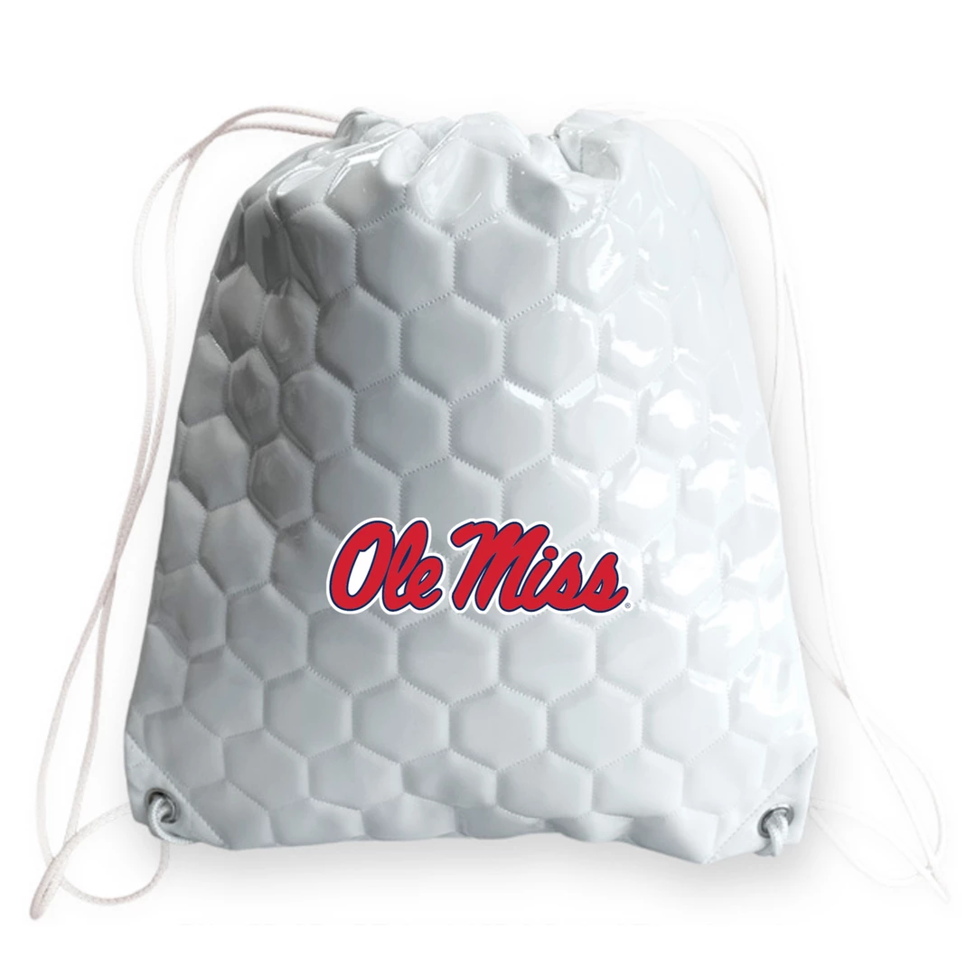 Zumer Sport Ole Miss Rebels Soccer Drawstring Bag 1 Zumer Sport Ole Miss Rebels Soccer Drawstring Bag