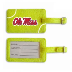 Zumer Sport Ole Miss Rebels Tennis Luggage Tag