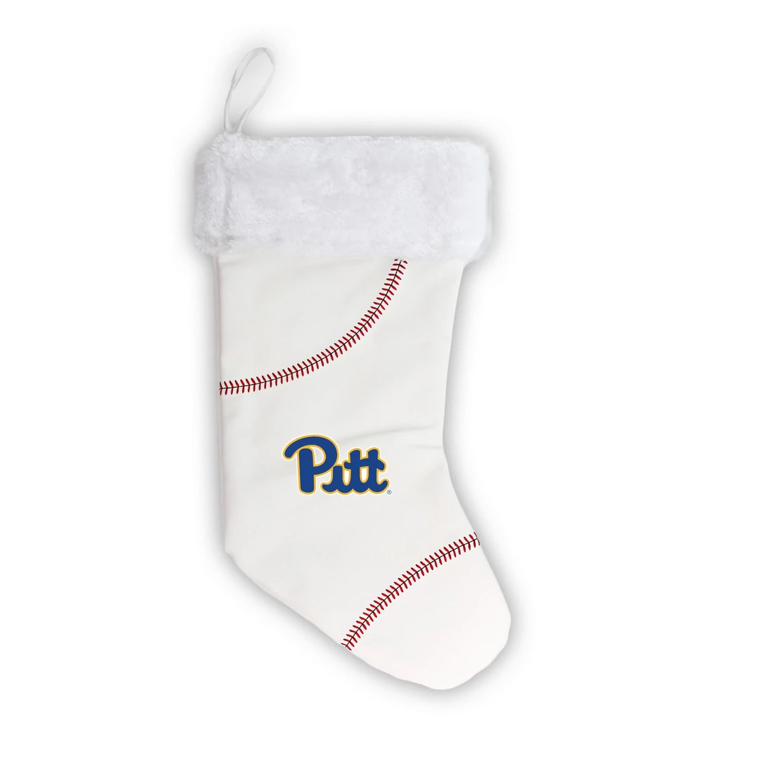 Zumer Sport HOME & OFFICE Pitt Panthers 18" Baseball Christmas Stocking 1 Zumer Sport HOME & OFFICE Pitt Panthers 18" Baseball Christmas Stocking