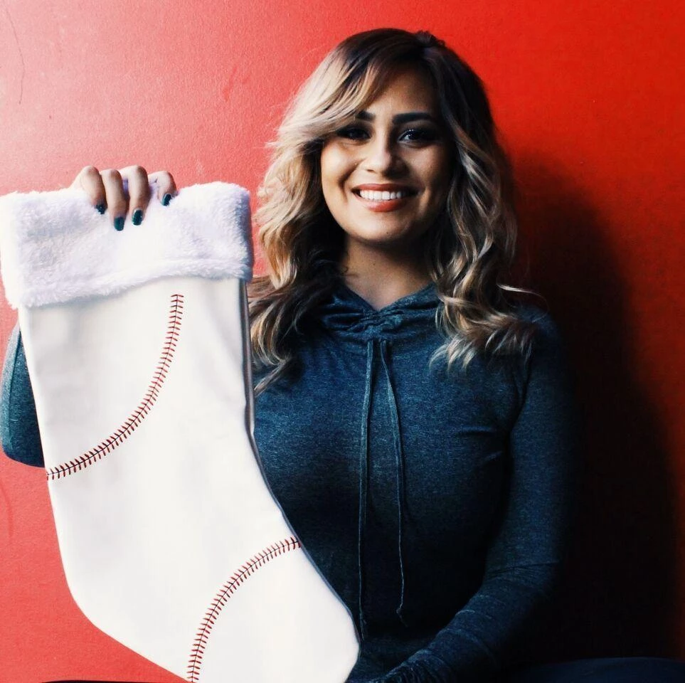 Zumer Sport HOME & OFFICE Mississippi State Bulldogs 18" Baseball Christmas Stocking 3 Zumer Sport HOME & OFFICE Mississippi State Bulldogs 18" Baseball Christmas Stocking