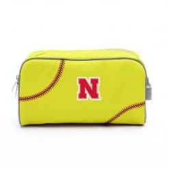 Zumer Sport Toiletry Bags Nebraska Cornhuskers Softball Toiletry Bag
