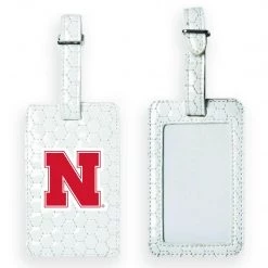 Zumer Sport Nebraska Cornhuskers Soccer Luggage Tag