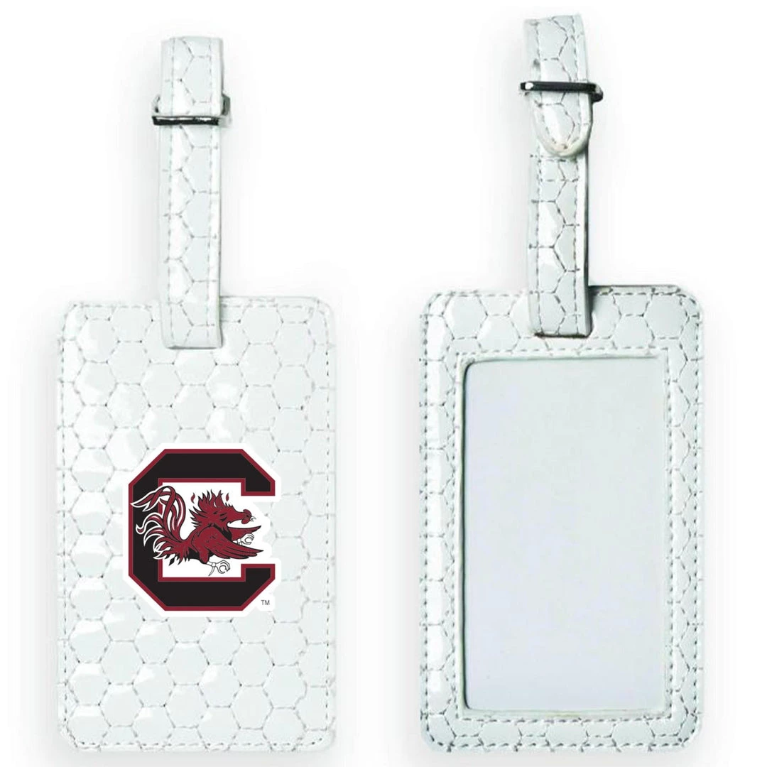 Zumer Sport ACCESSORIES South Carolina Gamecocks Soccer Luggage Tag 1 Zumer Sport ACCESSORIES South Carolina Gamecocks Soccer Luggage Tag