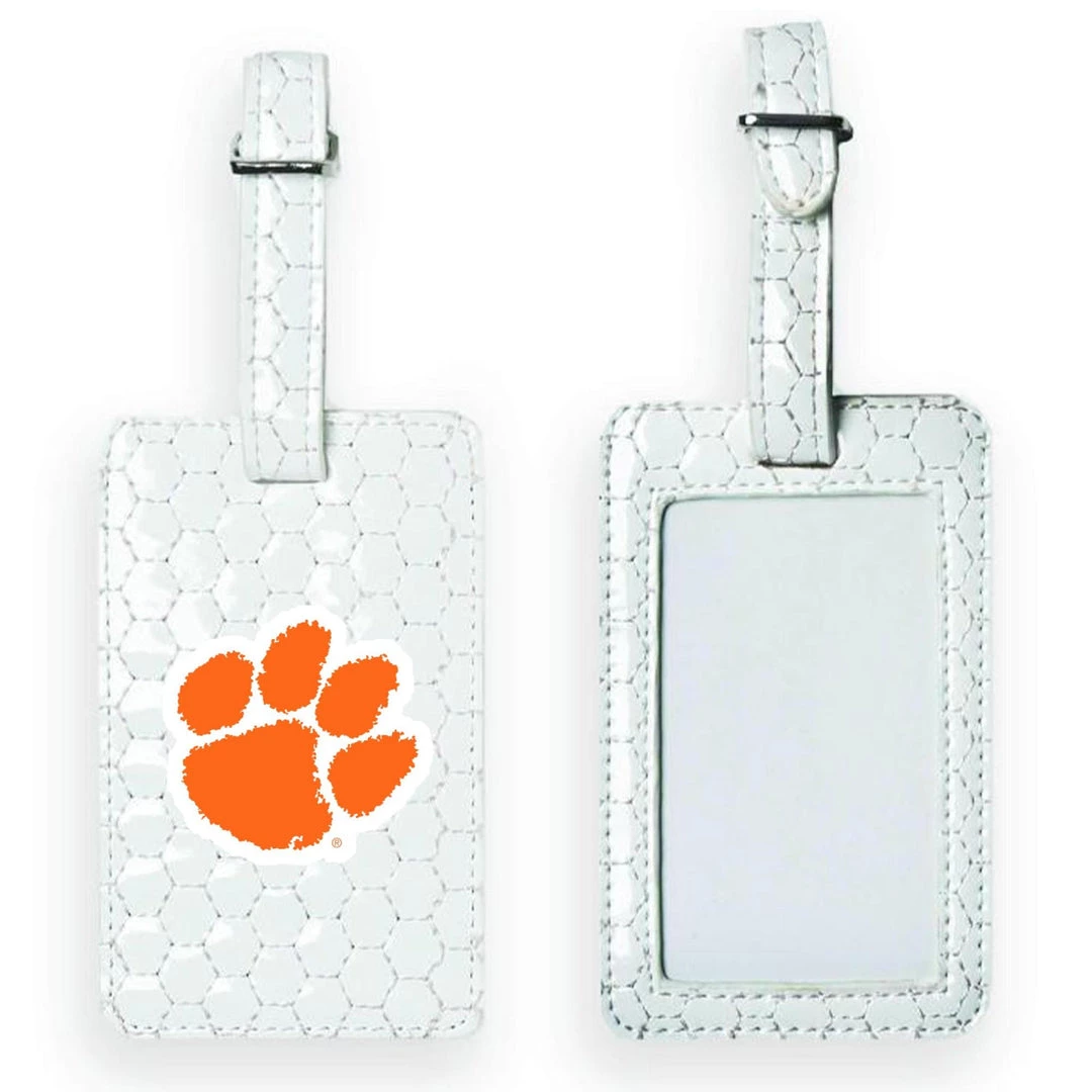 Zumer Sport Clemson Tigers Soccer Luggage Tag 1 Zumer Sport Clemson Tigers Soccer Luggage Tag