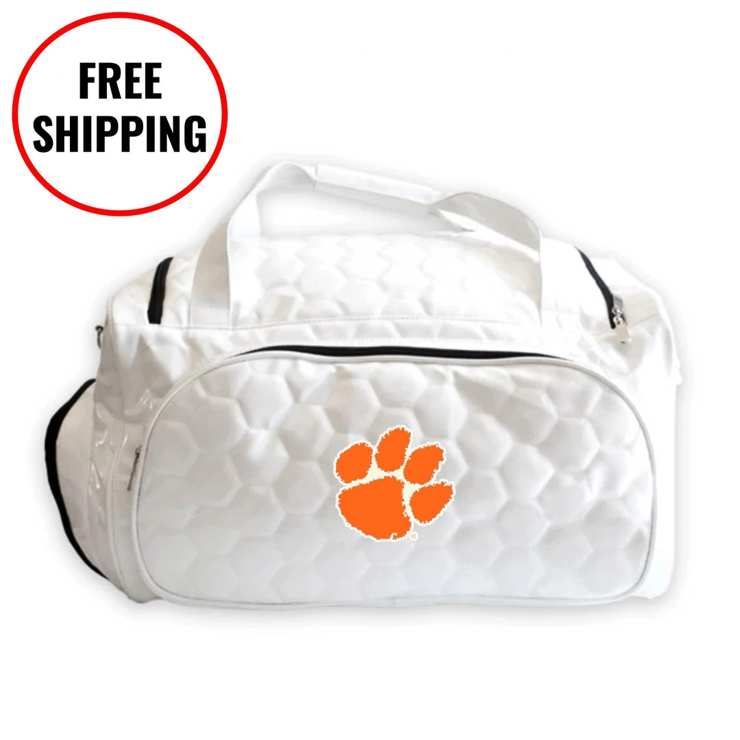 Zumer Sport BAGS Clemson Tigers Soccer Duffel Bag 1 Zumer Sport BAGS Clemson Tigers Soccer Duffel Bag