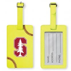 Zumer Sport Luggage Tags Stanford Cardinal Softball Luggage Tag