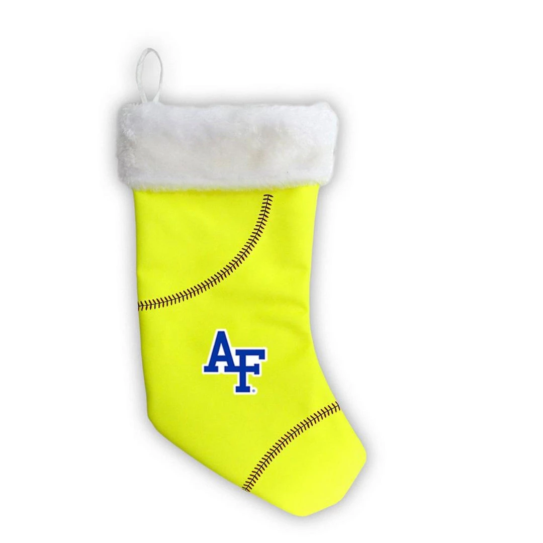 Zumer Sport Air Force Falcons 18" Softball Christmas Stocking 1 Zumer Sport Air Force Falcons 18" Softball Christmas Stocking