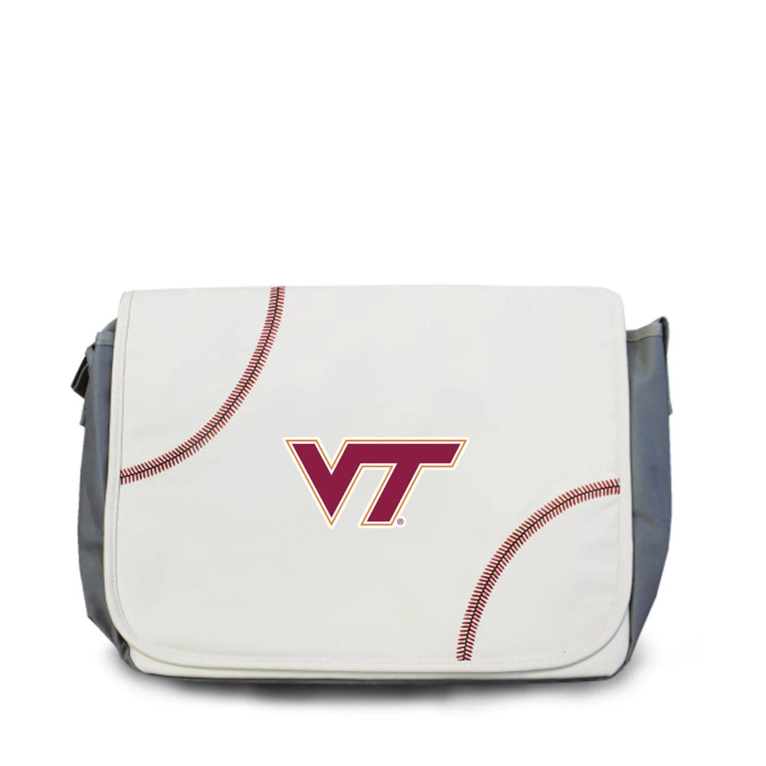 Zumer Sport Virginia Tech Hokies Baseball Messenger Bag BAGS 1 Zumer Sport Virginia Tech Hokies Baseball Messenger Bag BAGS