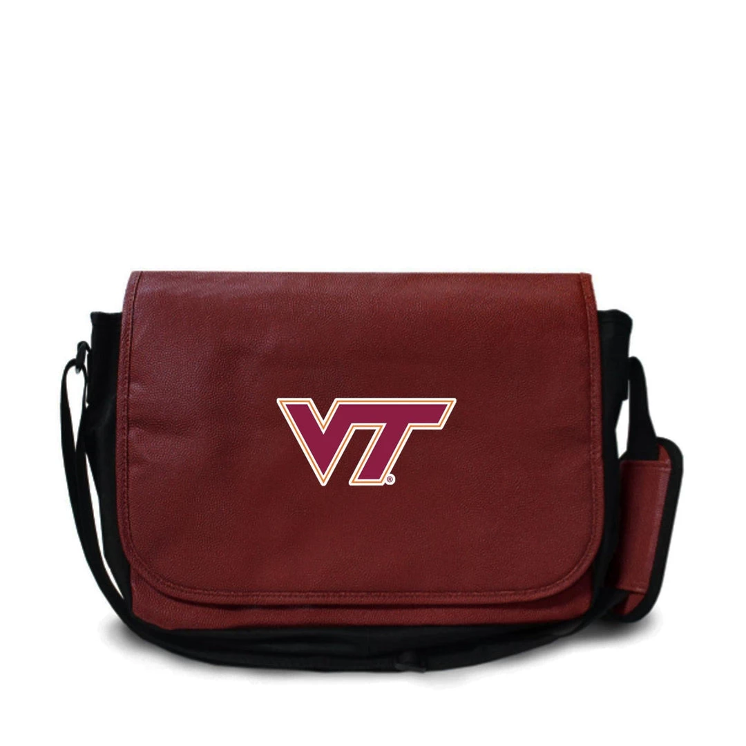 Zumer Sport Virginia Tech Hokies Football Messenger Bag BAGS 1 Zumer Sport Virginia Tech Hokies Football Messenger Bag BAGS