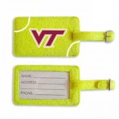 Zumer Sport Virginia Tech Hokies Tennis Luggage Tag Luggage Tags