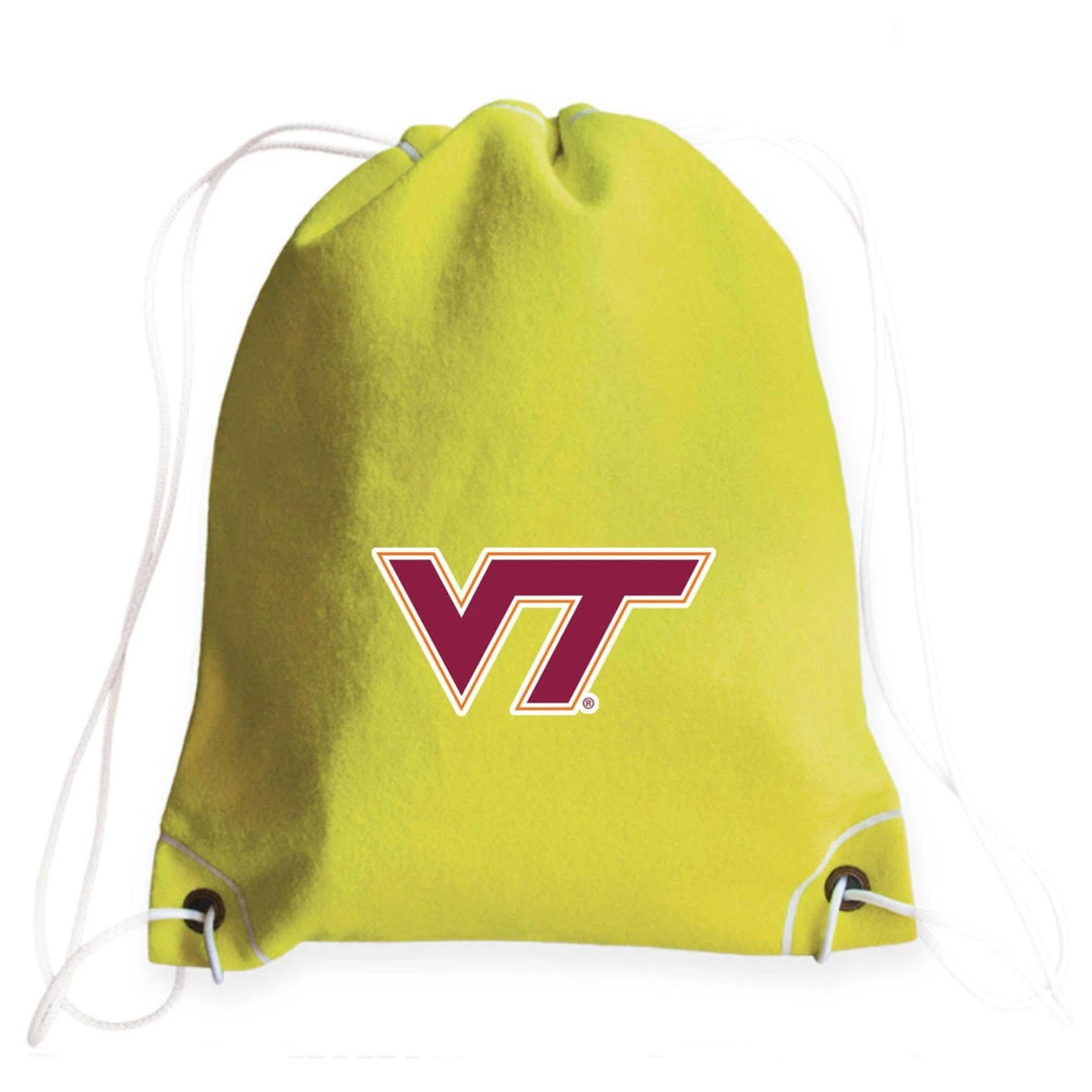 Zumer Sport Virginia Tech Hokies Tennis Drawstring Bag 1 Zumer Sport Virginia Tech Hokies Tennis Drawstring Bag