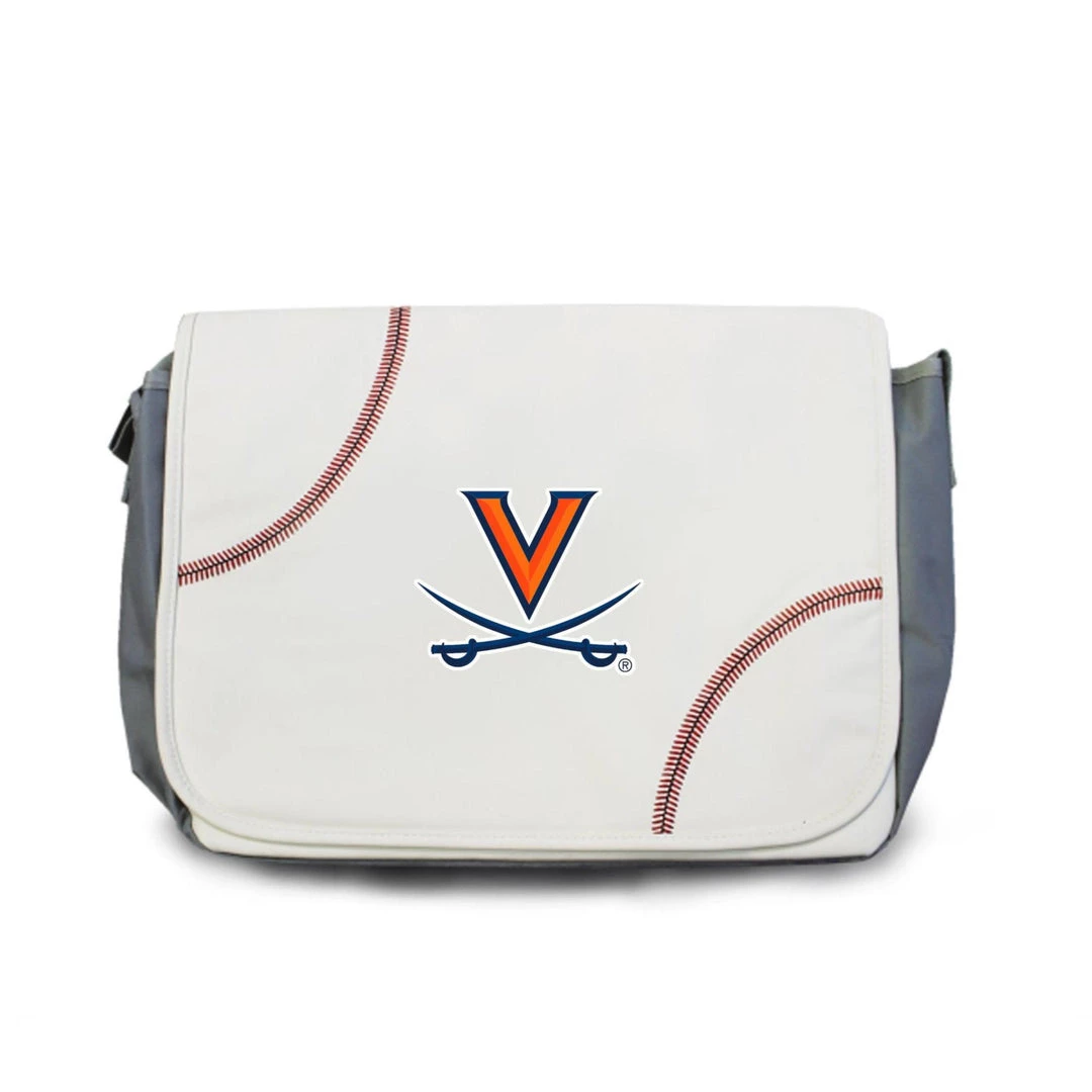 Zumer Sport Messenger Bags Virginia Cavaliers Baseball Messenger Bag 1 Zumer Sport Messenger Bags Virginia Cavaliers Baseball Messenger Bag